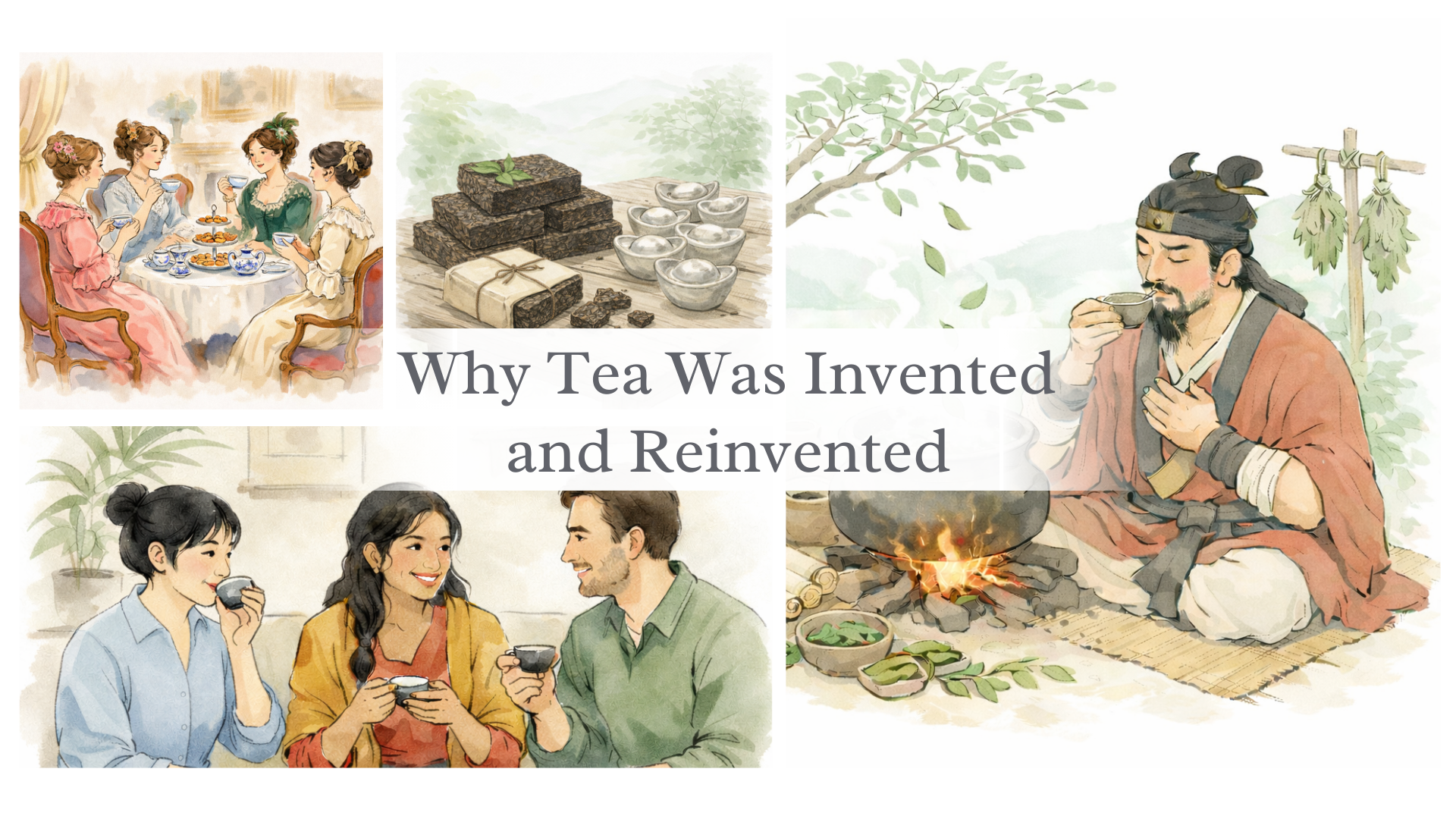 Thoughts on Why Tea Was Invented and Reinvented | Teasenz.eu