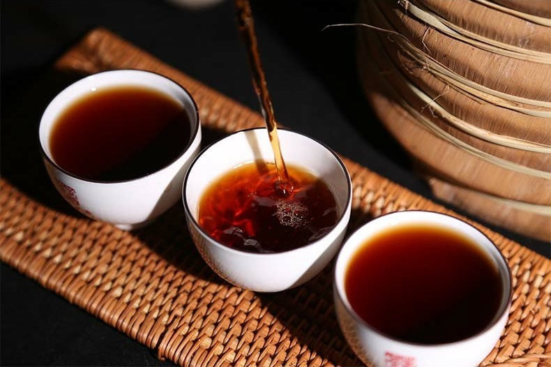 2019 تشاز باي فو "مئة بركة" كعكة بو إره ناضجة 357 جم