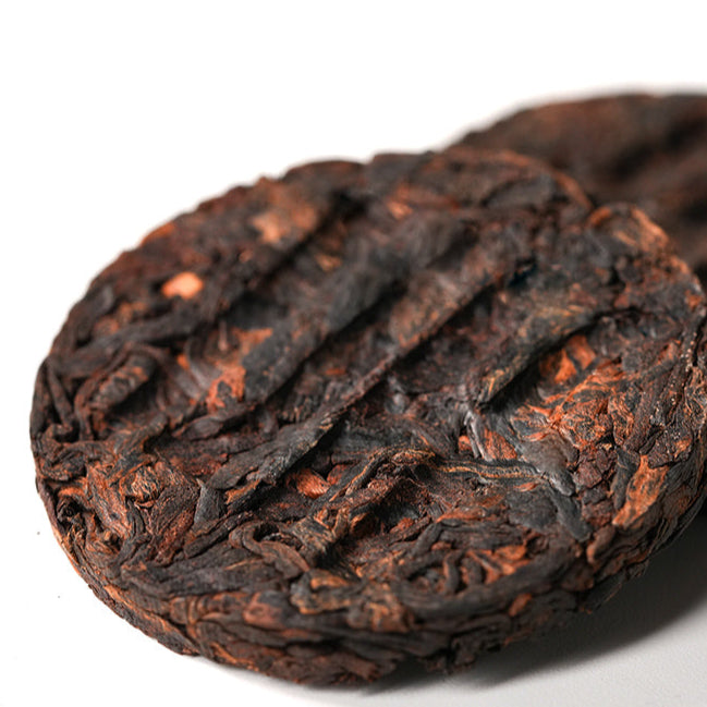 compressed fermented tea