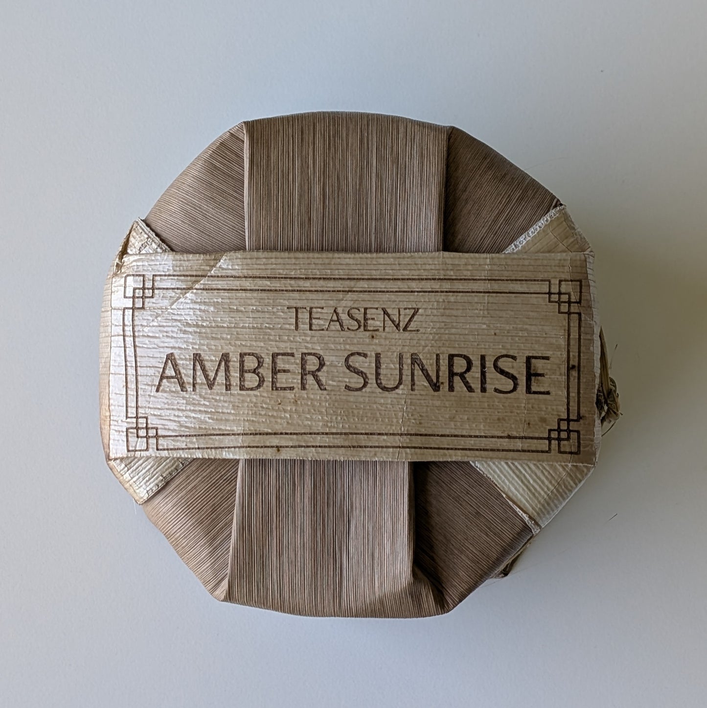 2024 Amber Sunrise zon-gedroogde zwarte theecake 200g
