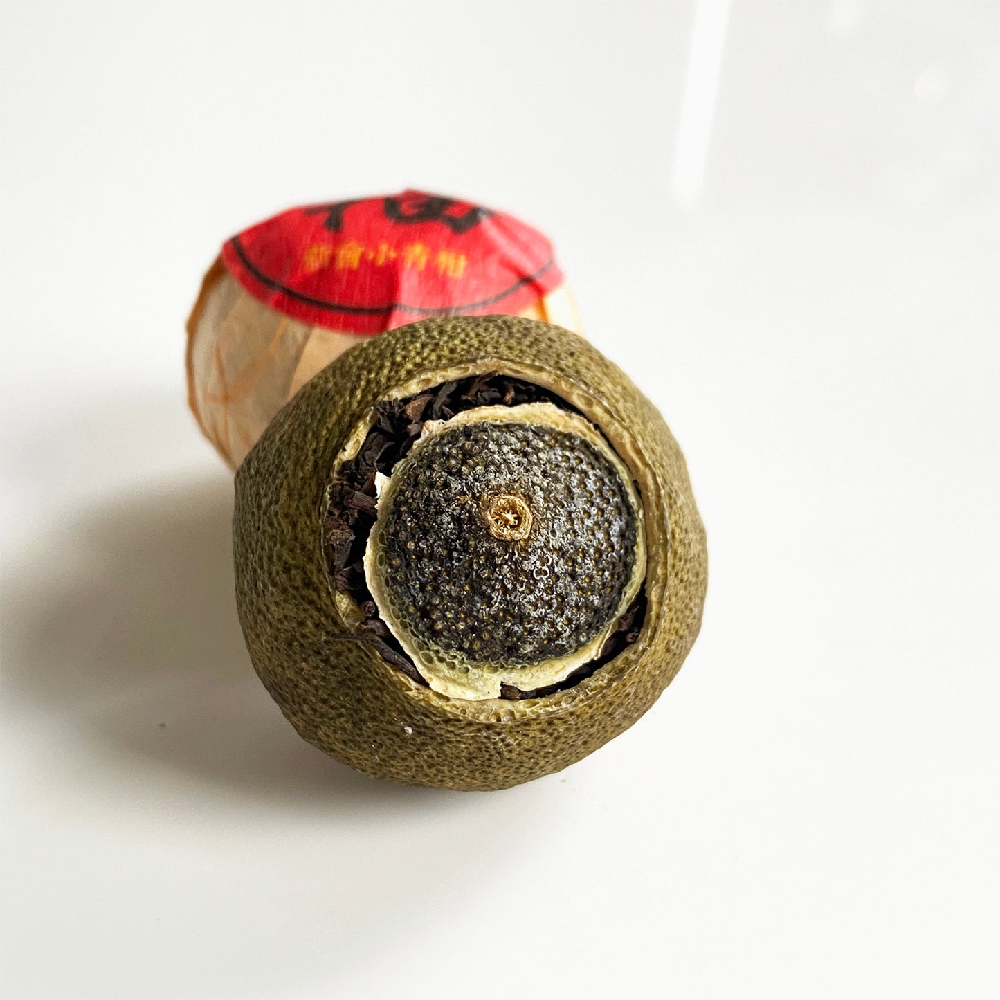 2021 Mini 'Fortune' Mandarin gefüllt mit reifem Pu Erh