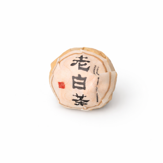aged white tea balls