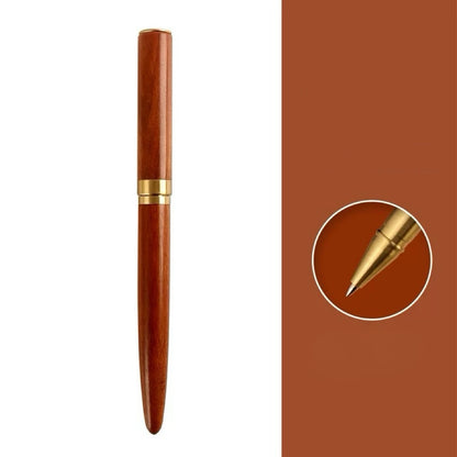 Wooden Pen, Ebony or Rosewood & Copper Finish