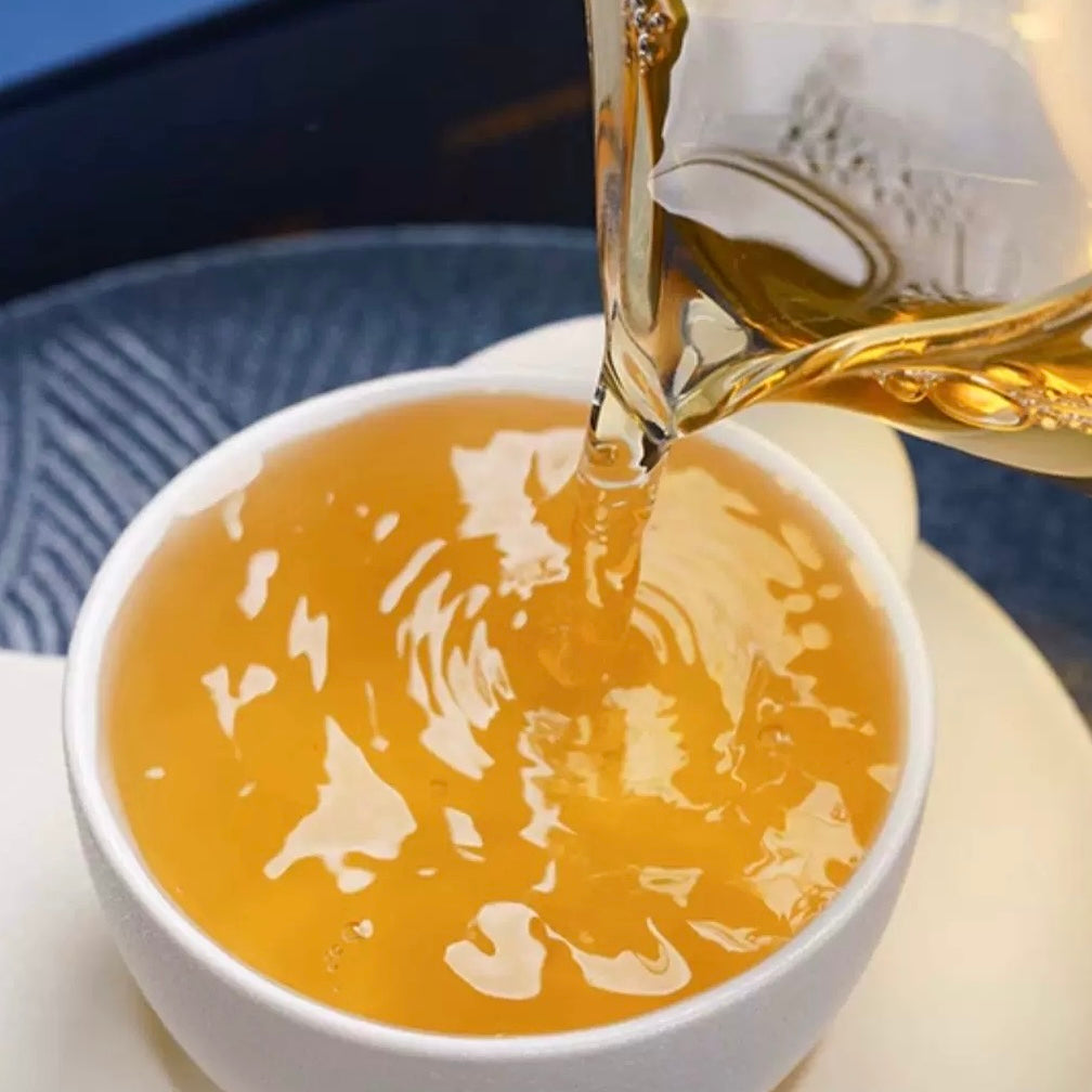 2024 Oripuerlab Taidou 'Eminent Teacher’ Raw Pu Erh Theeblok 50g