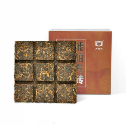 2020 Dayi Hu Po Fang Zhuan ‘Amber Brick’, Ripe Pu Erh Tea Brick 60g