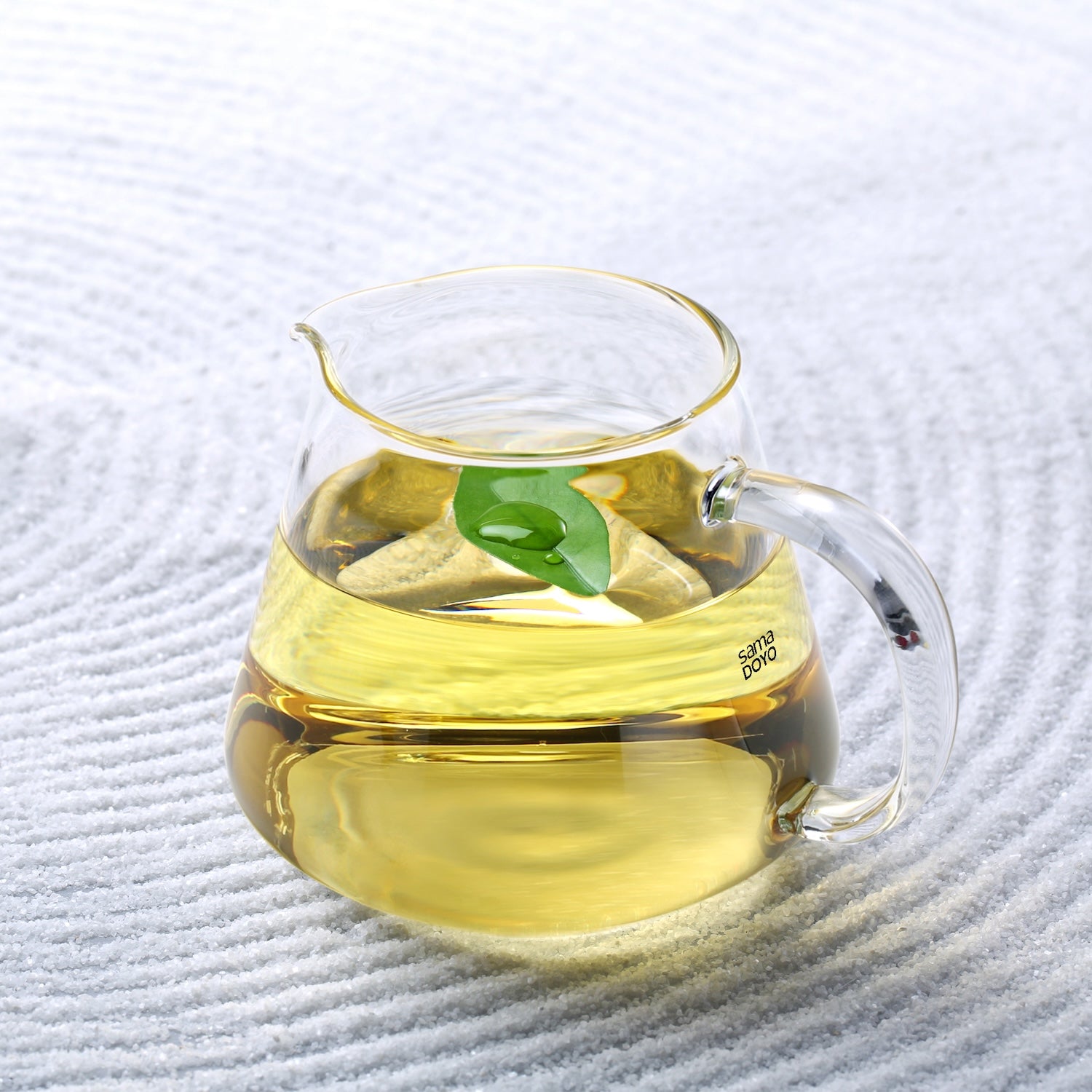 glass gongfu tea pitcher