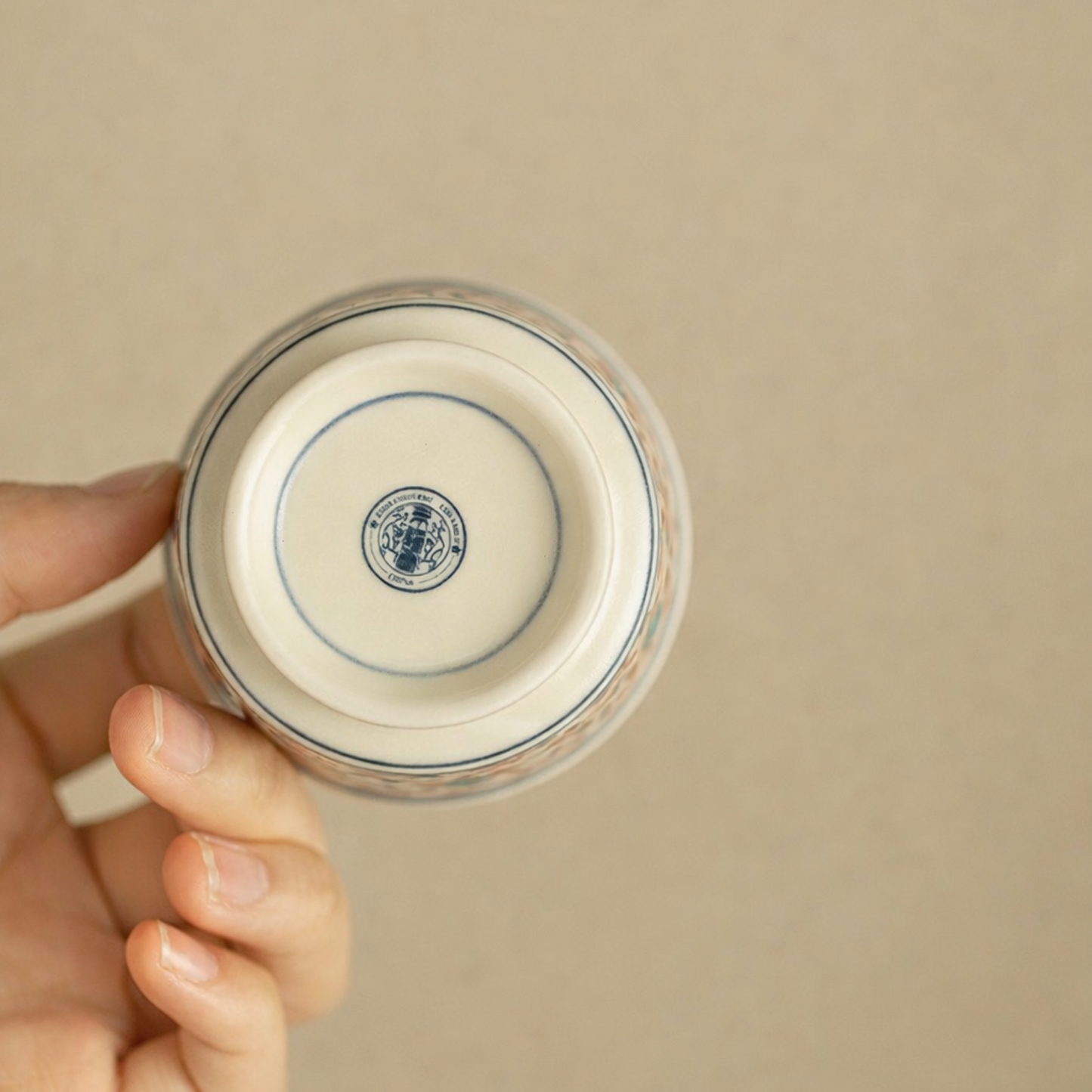 Fengcai Enamel (Famille Rose) Gongfu Tea Cup 70ml