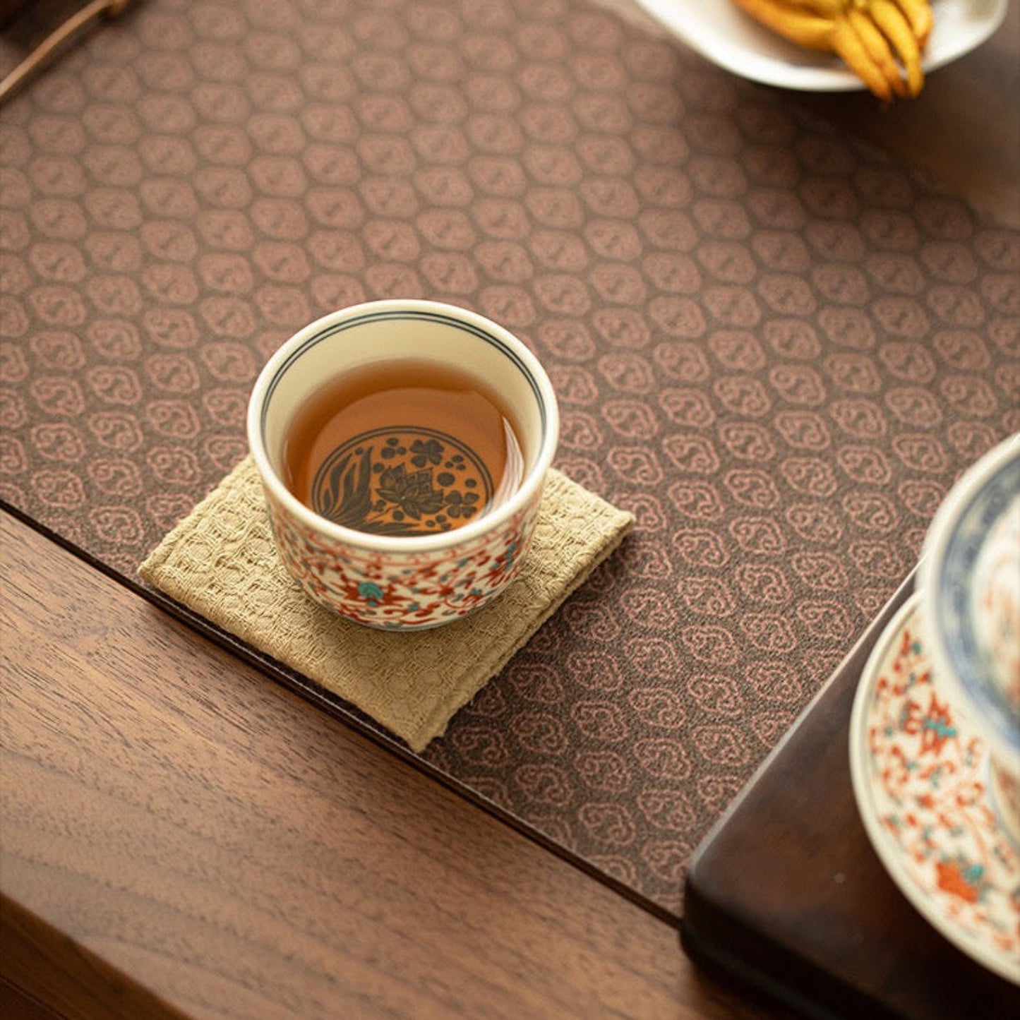 Fengcai Enamel (Famille Rose) Gongfu Tea Cup 70ml