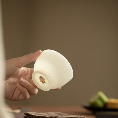 blanc de chine gongfu tea cup