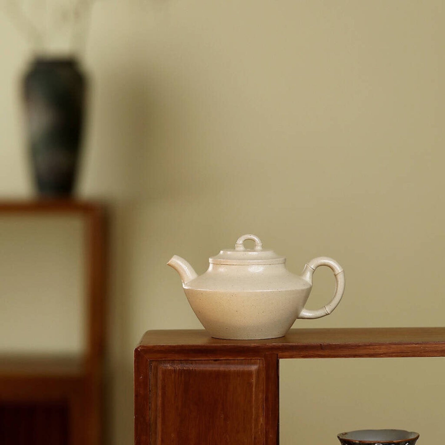 Noble Bamboo Benshan Green Clay Teapot