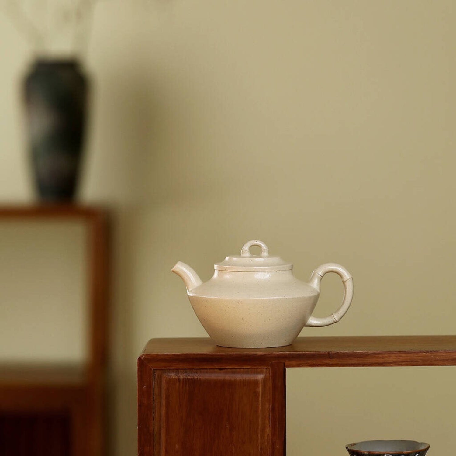 Noble Bamboo Benshan Green Clay Teapot