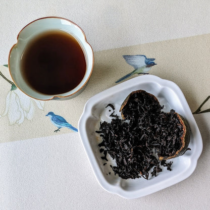 little tangerine pu erh