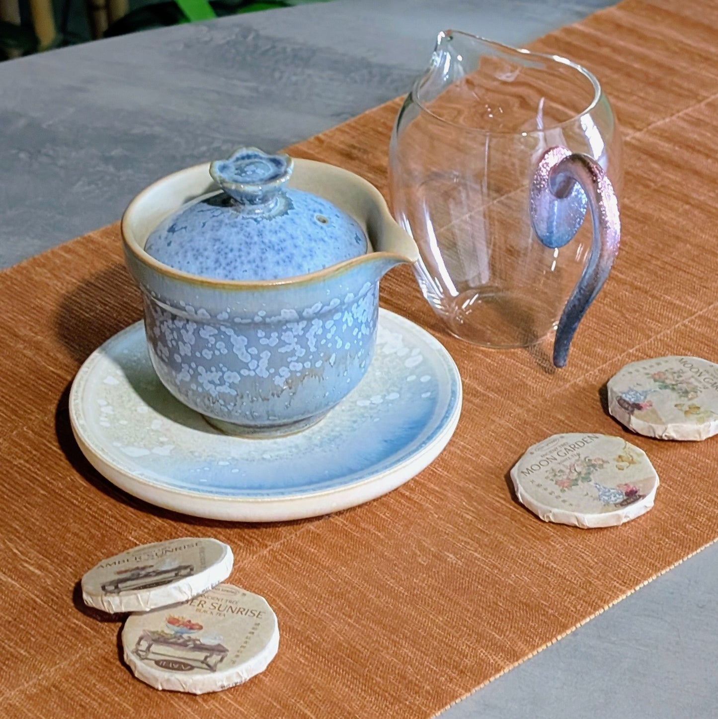 Easy Gaiwan Set with FREE Pitcher & Mini Tea Cakes