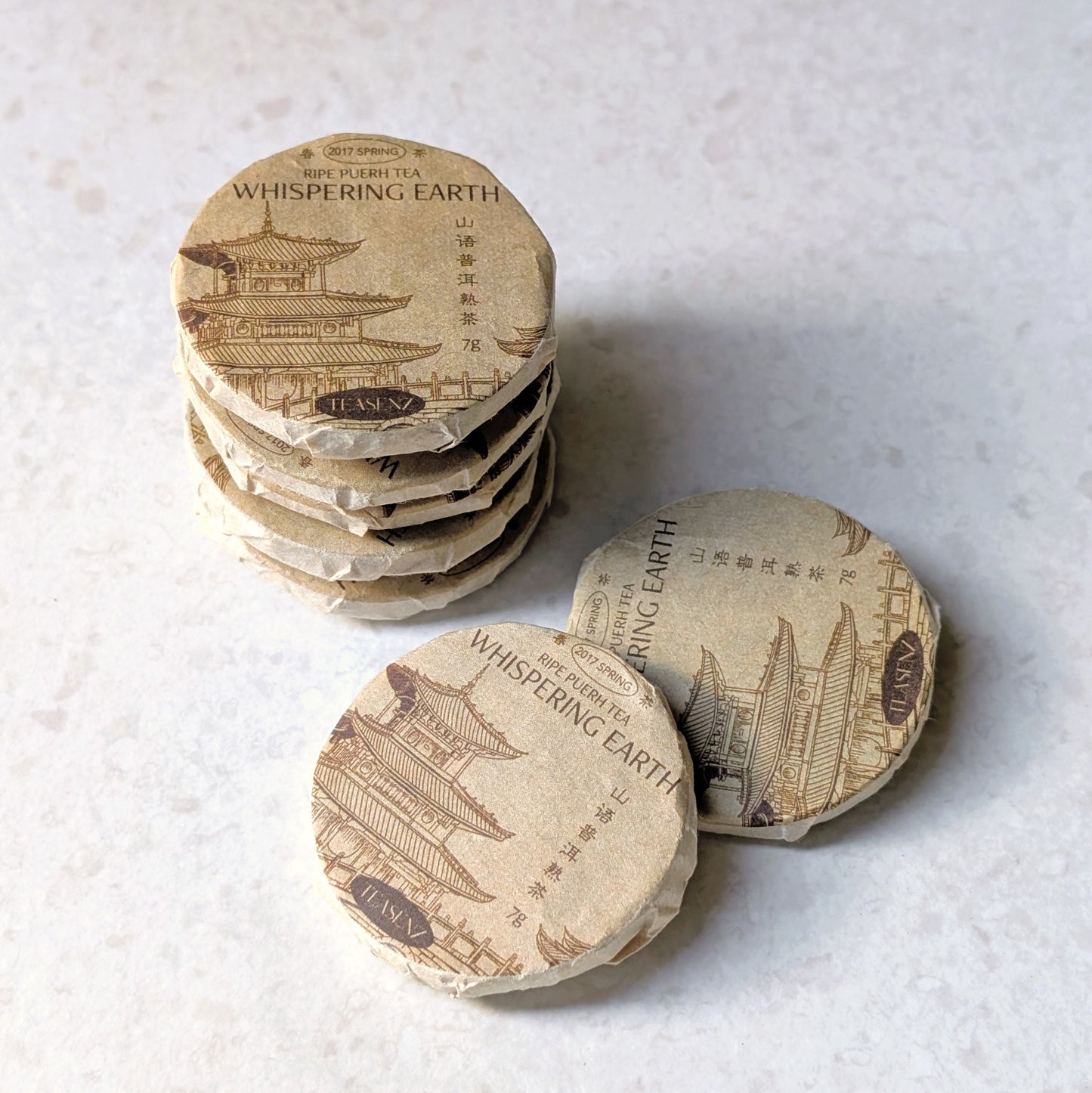 ripe pu er tea mini cake