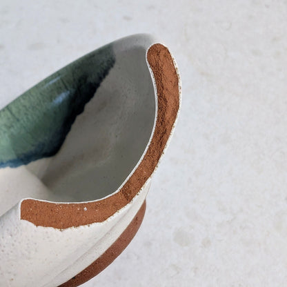 White & Green Chinese Tea Cup 50ml