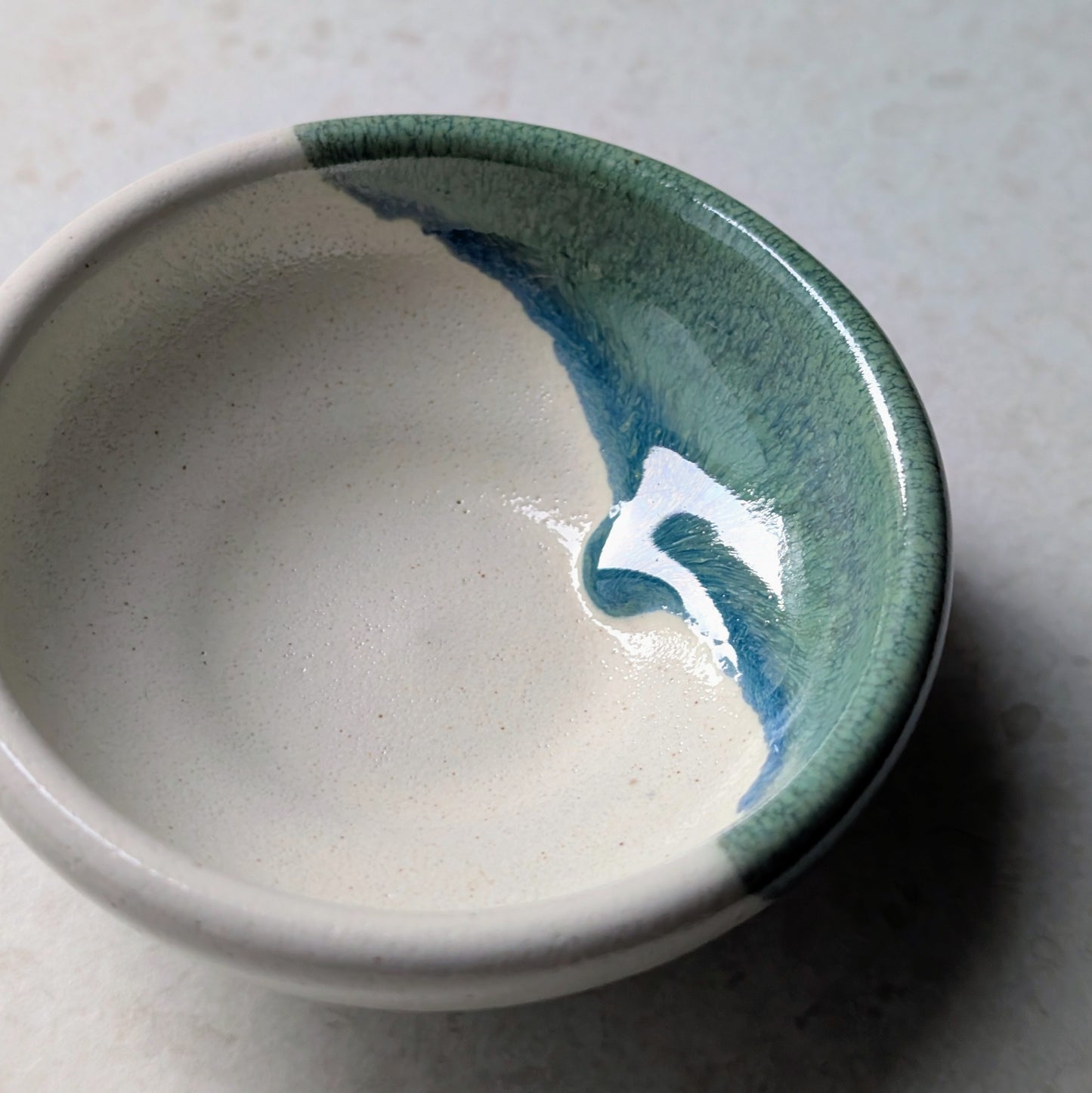 White & Green Chinese Tea Cup 50ml