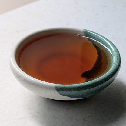 White & Green Chinese Tea Cup 50ml