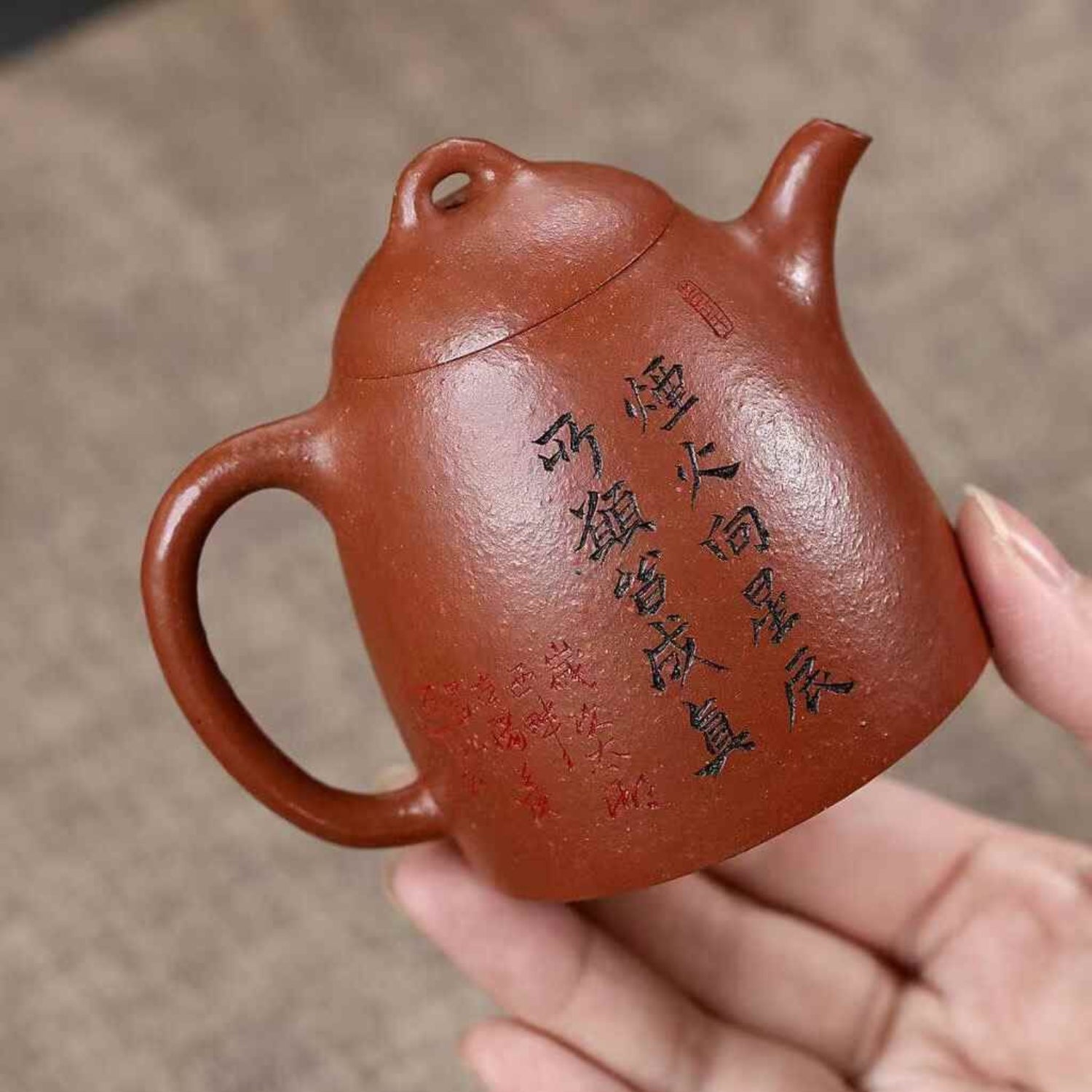red jiangpo clay Yixing Teapot
