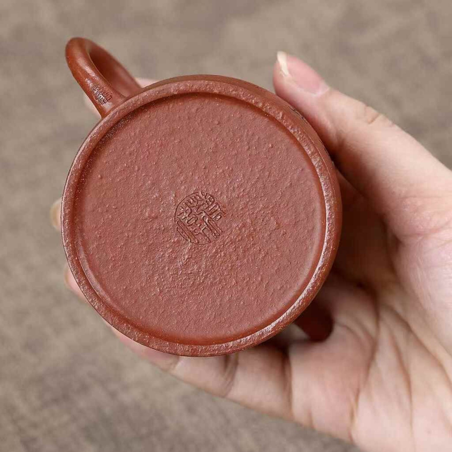 small handmade jiangponi clay zisha teapot