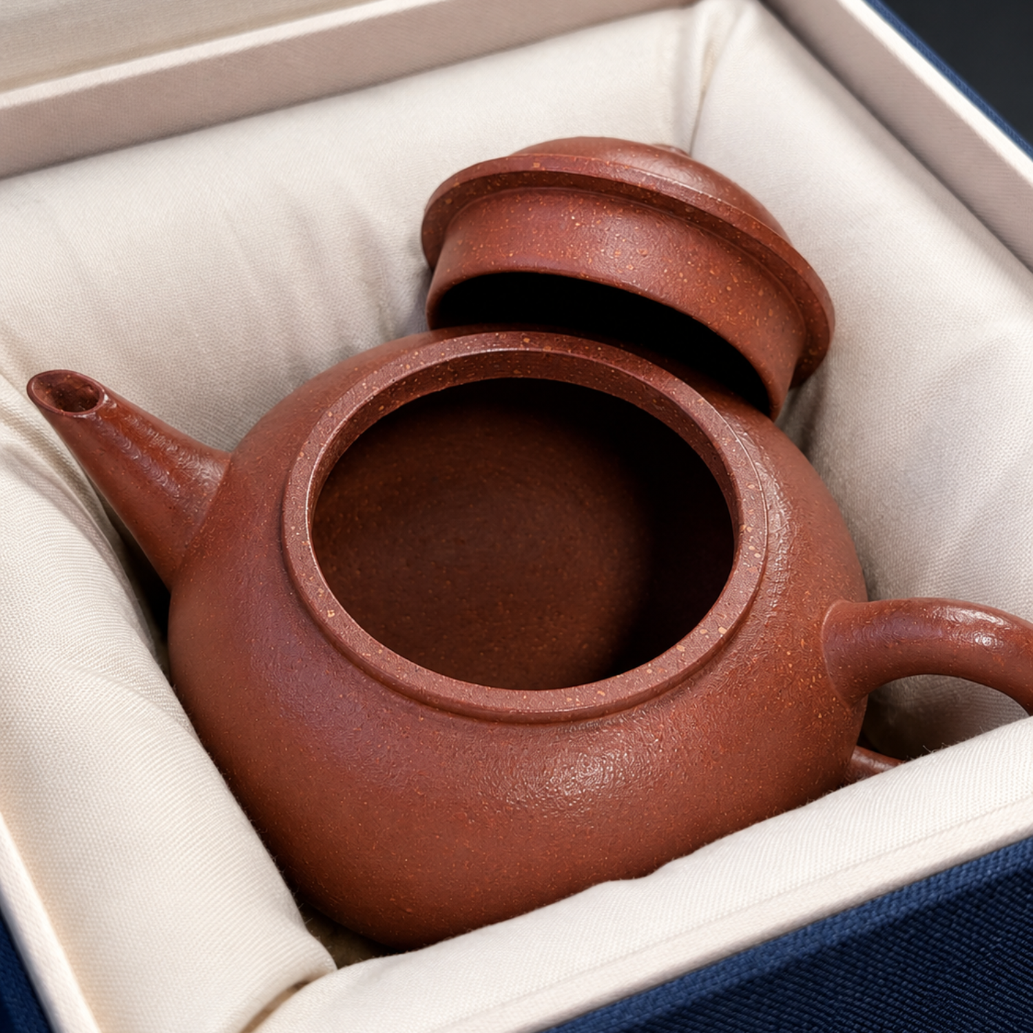 yixing clay teapot in a gift box