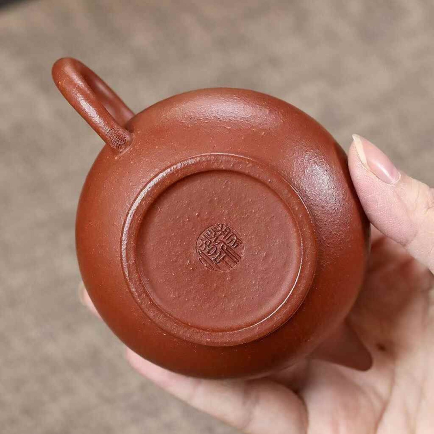 small shuiping zisha teapot