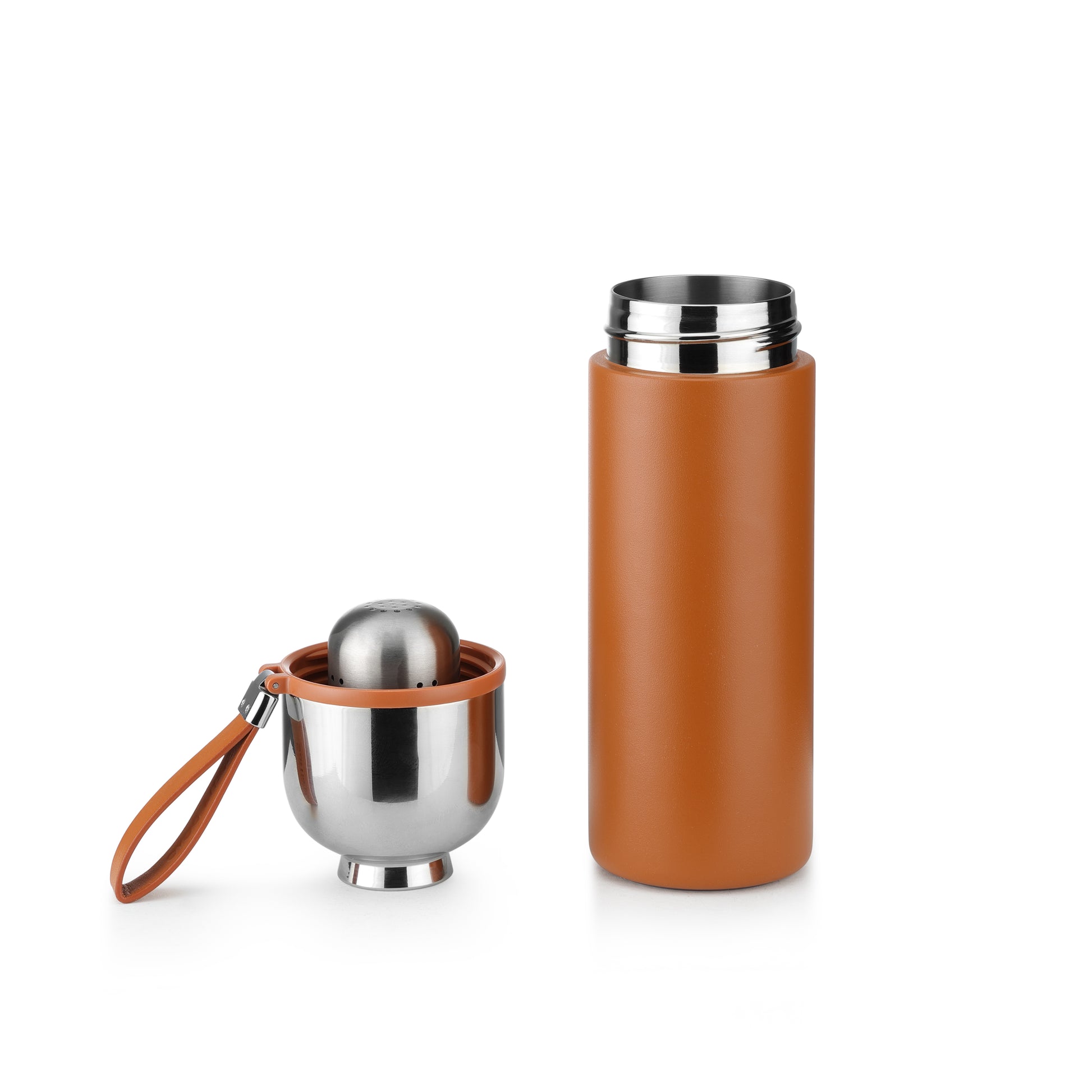 thermos with magnetic filter