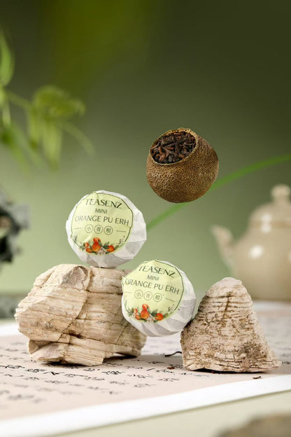 Premium Xiao Qing Gan Tea (Pu Erh Stuffed Mini Tangerine)