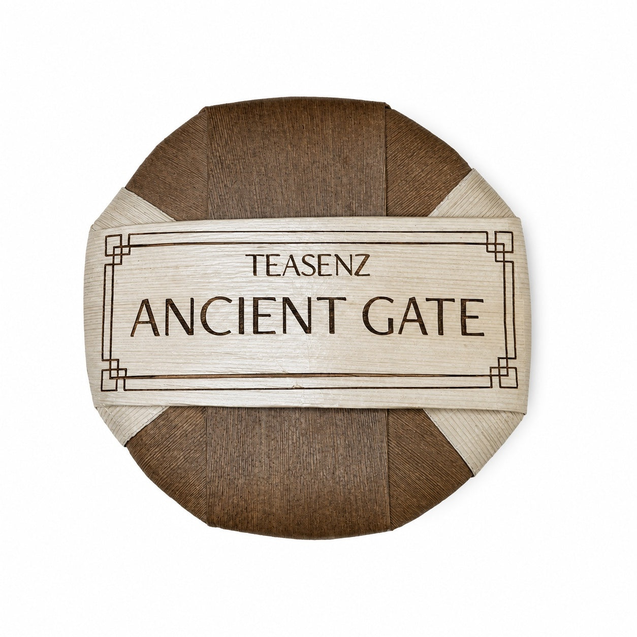 2010 Ancient Gate Yiwu Érett Nyers Pu Erh Tea Torta 200g