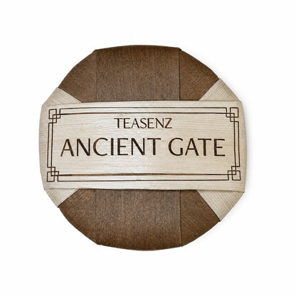 2010 Ancient Gate Yiwu Érett Nyers Pu Erh Tea Torta 200g
