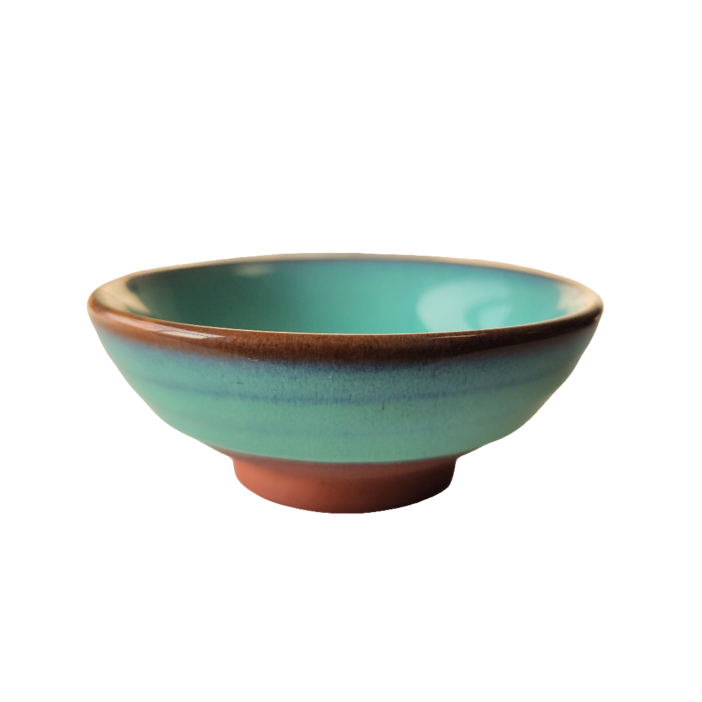 Blue-Green Glazed Chinese Tea Cup 60 ml