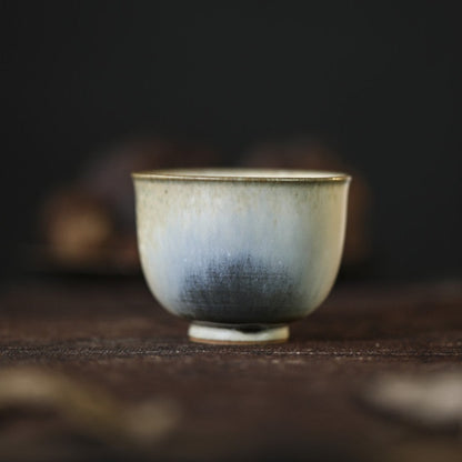 'A Touch of Blue' Ceramic Easy Gaiwan Tea Set with 2 Cups