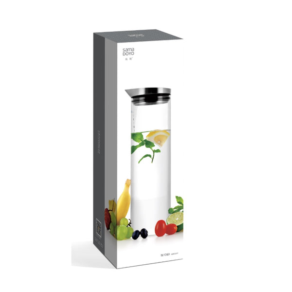 Cold Brew Tea Maker / Pitcher with Integrated Filter in Lid Teasenz Teasenz.eu