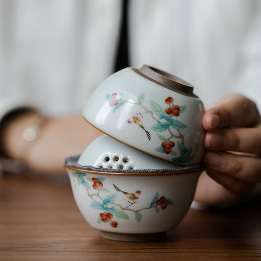 Easy Gaiwan Set with Cup in Travel Case