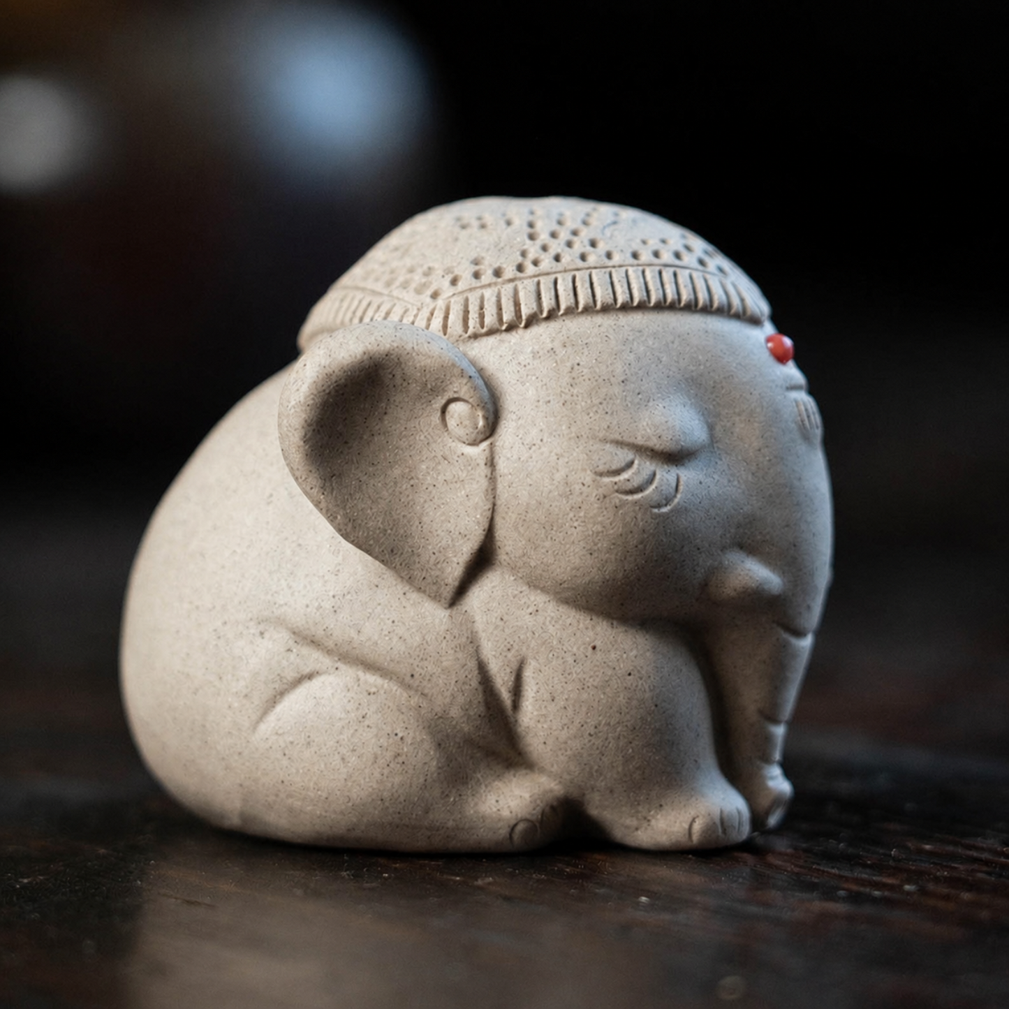 Tea Pet Benedizione 'Fu' Elefante Orientale 