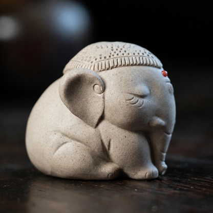 Tea Pet Benedizione 'Fu' Elefante Orientale 
