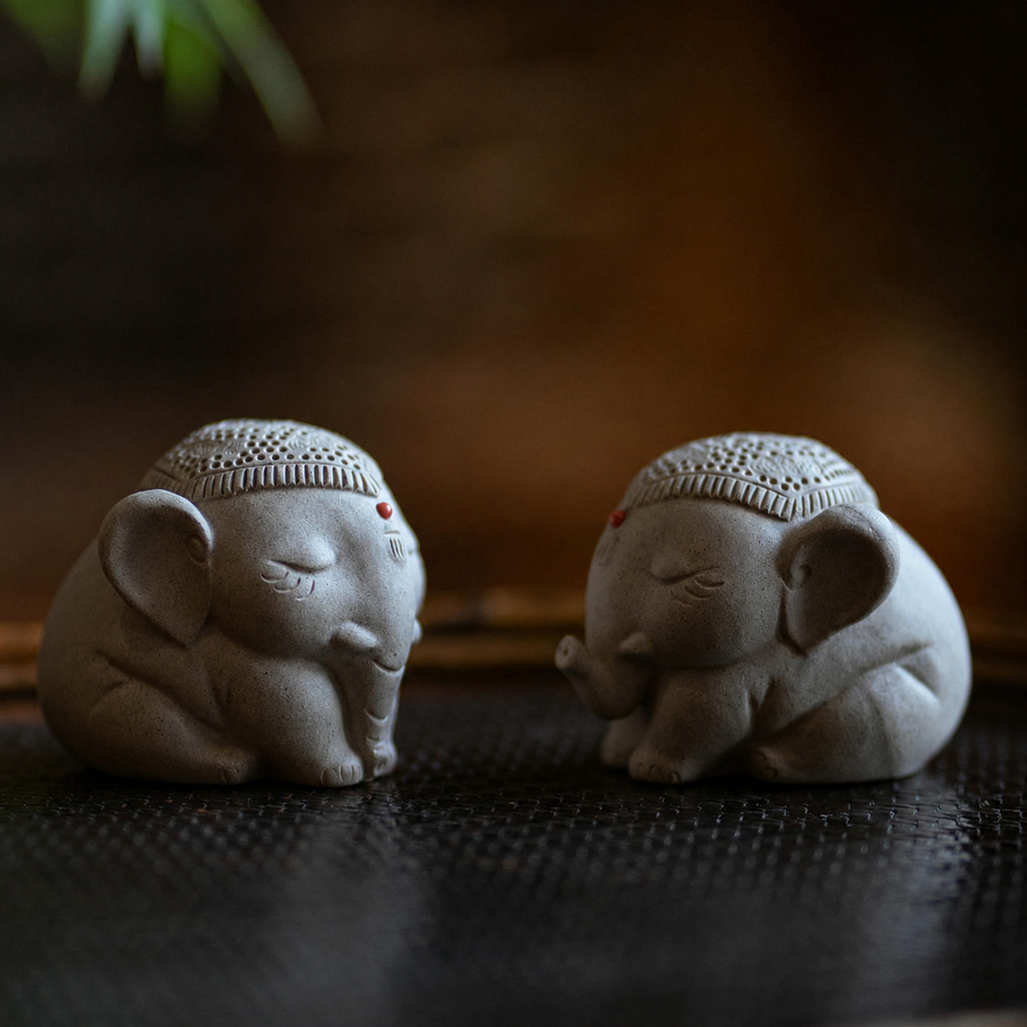 Tea Pet Benedizione 'Fu' Elefante Orientale 