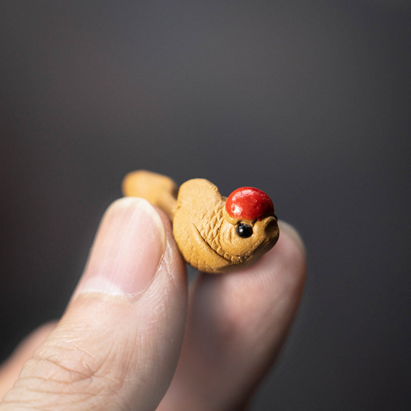Mini Goldfish Tea Pet