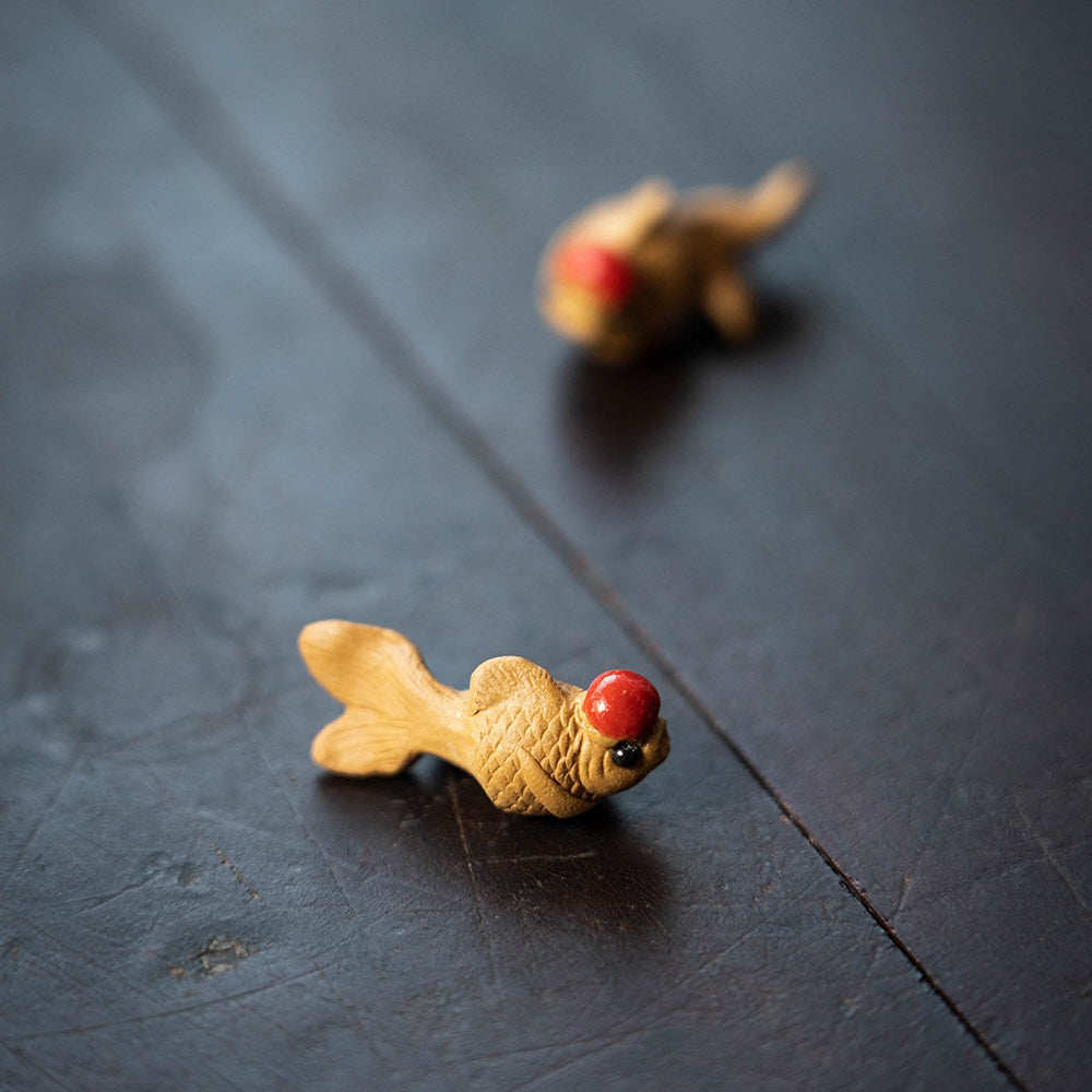 Mini Goldfish Tea Pet