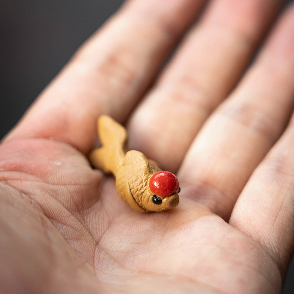 Mini Goldfish Tea Pet