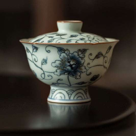 Gaiwan with peony