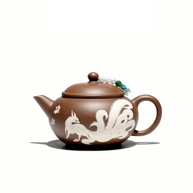 fox yixing teapot