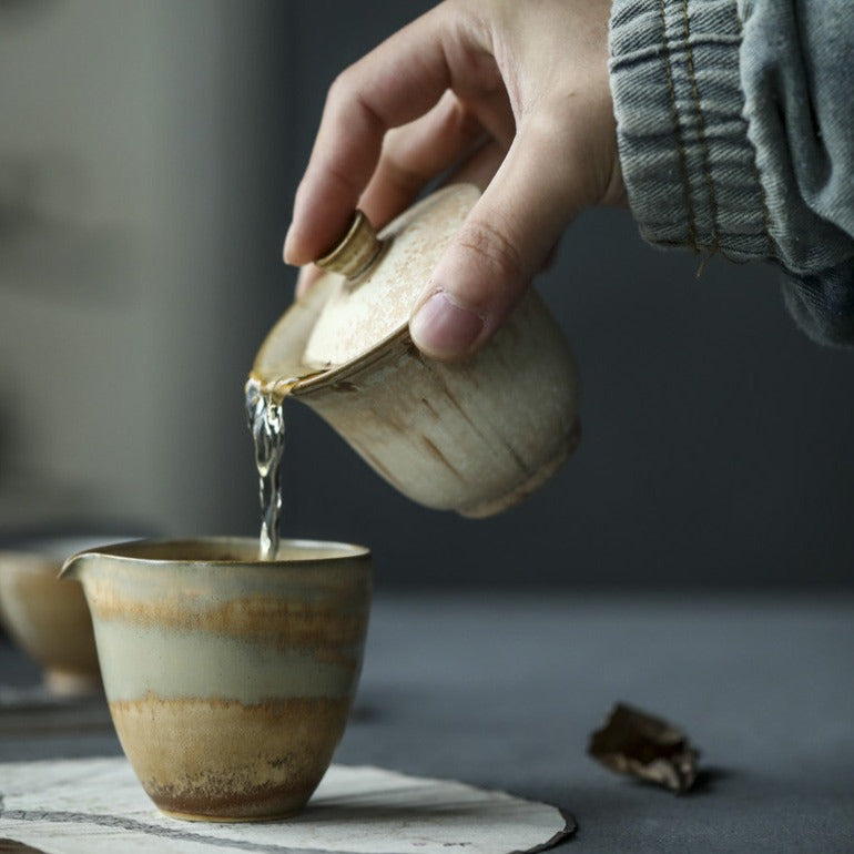 'A Touch of Pink' Cutao Ceramic Gaiwan