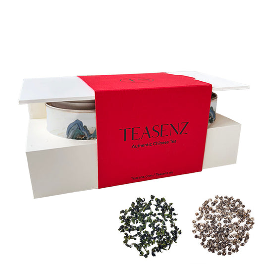 Confezione Regalo Tè Oolong & Tè al Gelsomino Teasenz