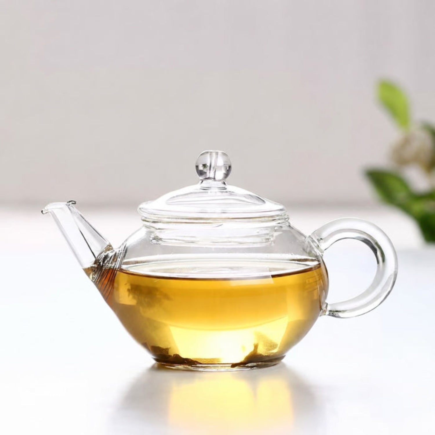borosilicate glass teapot