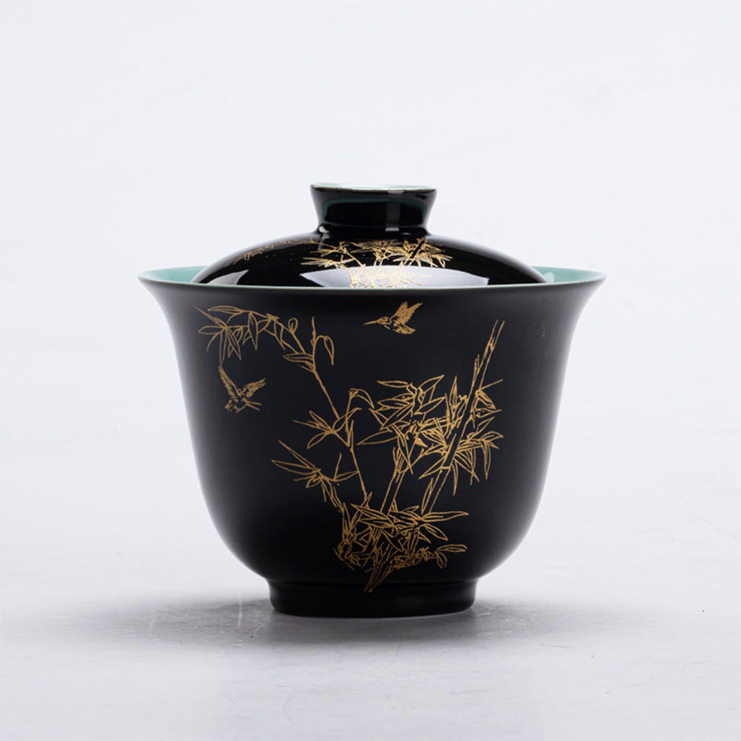 black tea bowl, traditional gaiwan 
