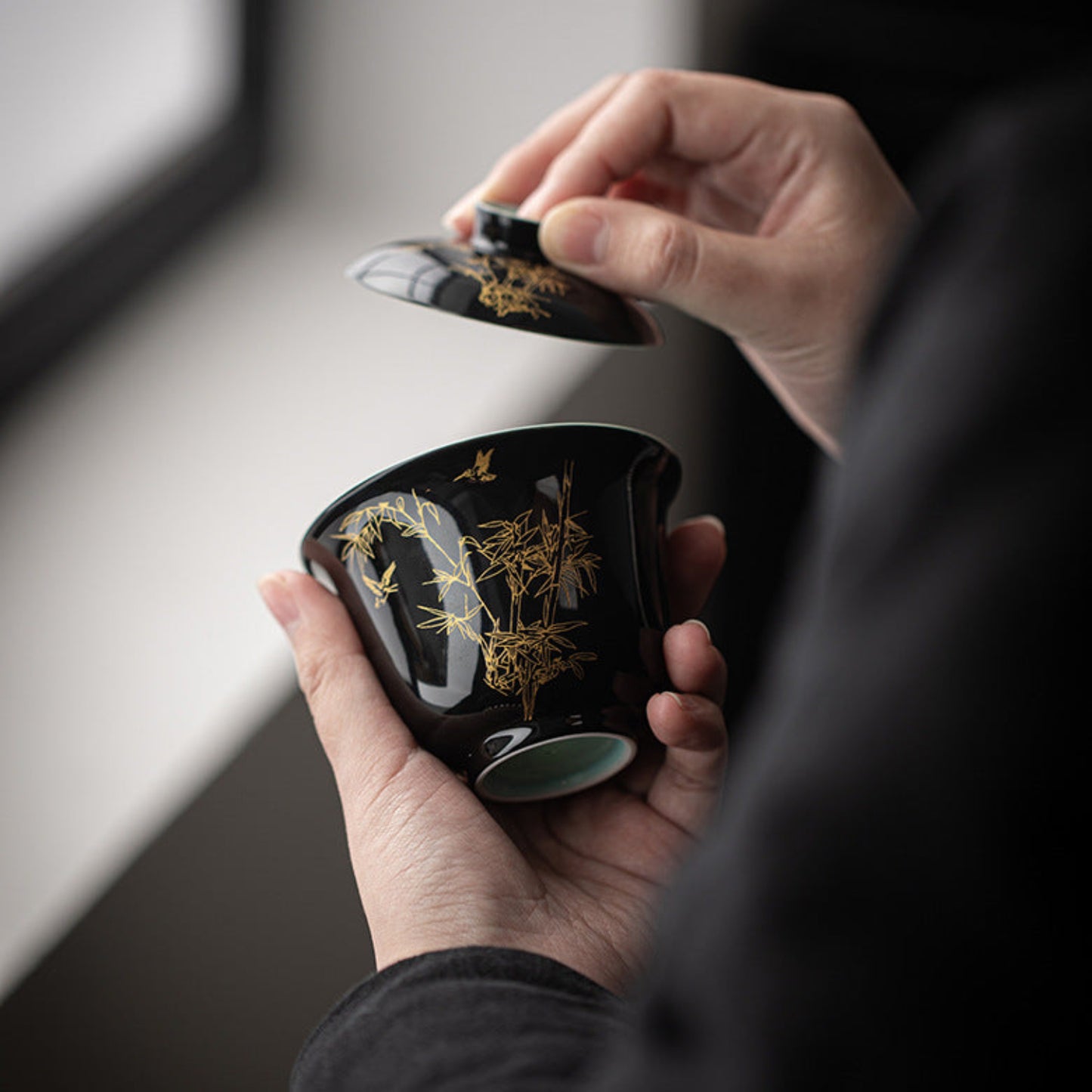 traditional tea maker, gaiwan lidded tea bowl 