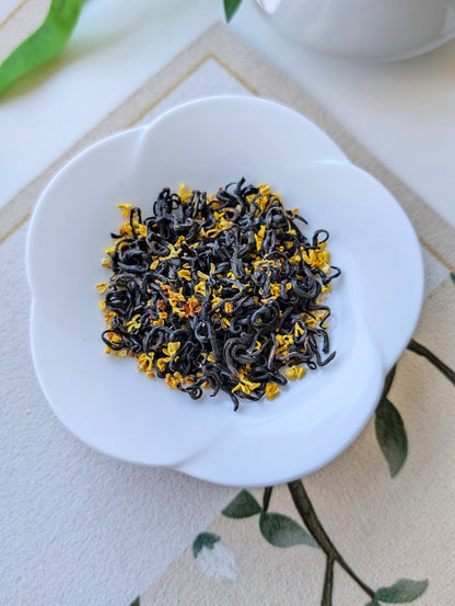 Osmanthus Black Tea with Flowers