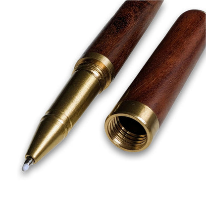 Wooden Pen, Ebony or Rosewood & Copper Finish