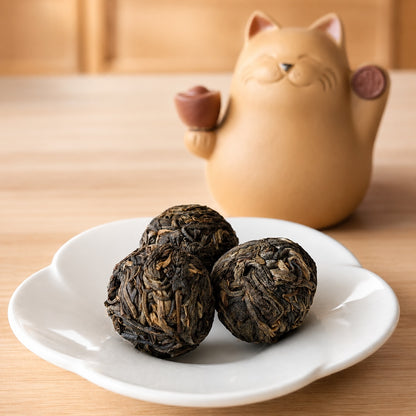 2019 Ancient Trees Lao Ban Zhang Raw Pu Erh Tea Balls