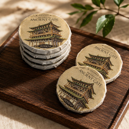 2010 Ancient Gate Yiwu Pu Erh crudo envejecido, mini pasteles de 7g
